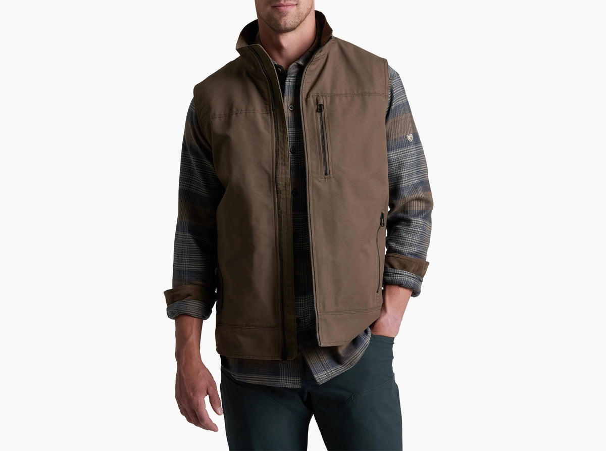KÜHL Burr™ Vest — Heather gray, for everyday and travel.