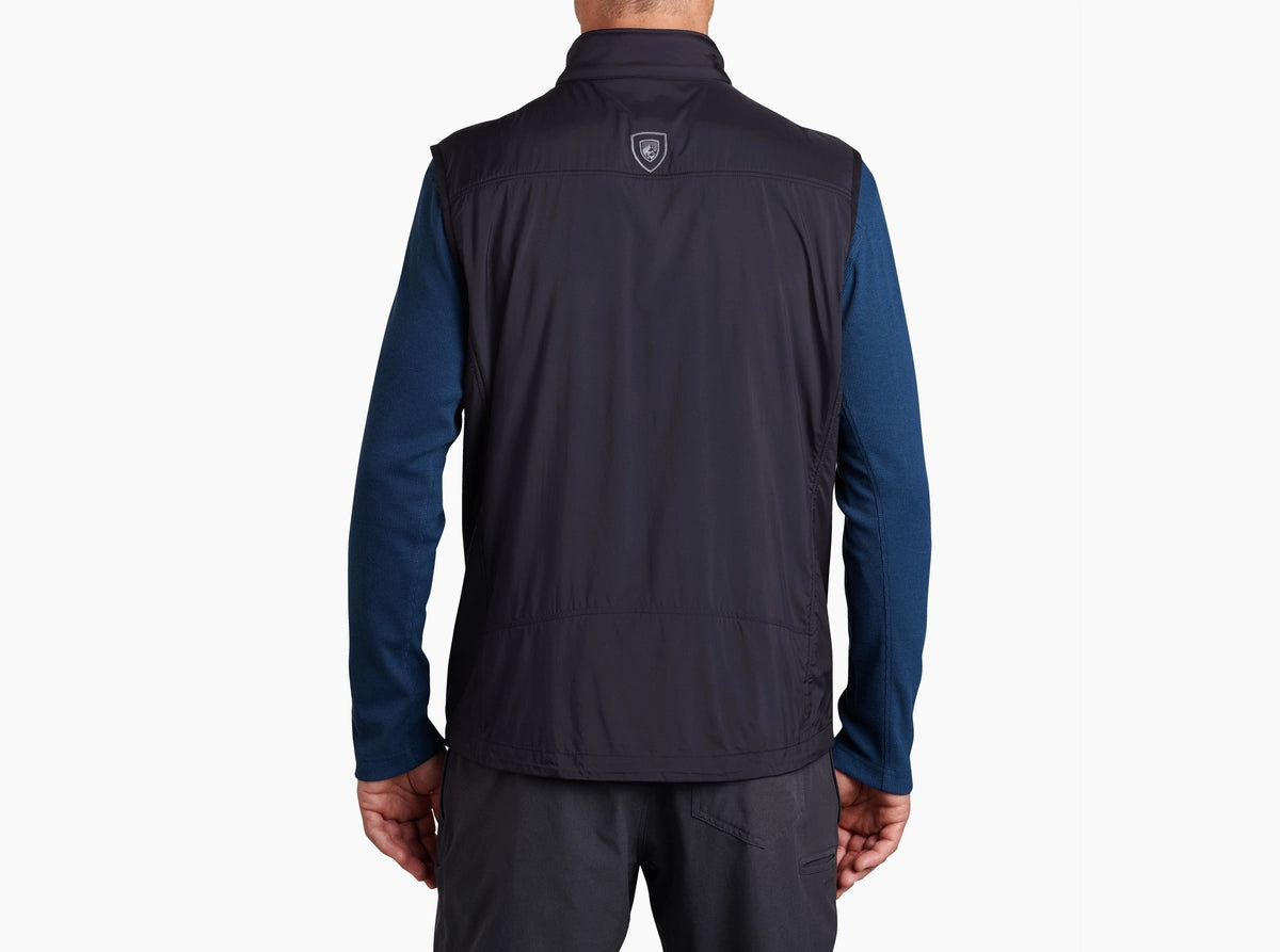 KÜHL The One™ Vest — Black, for everyday wear, hiking, and travel
