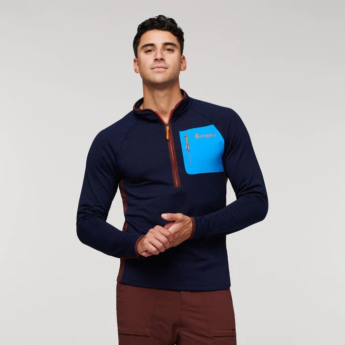 Cotopaxi Otero Fleece Half-Zip Pullover — Men's, for hiking