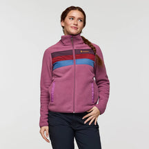 Cotopaxi Teca Fleece Full-Zip Jacket — color-blocked, for hiking, travel, and everyday wear