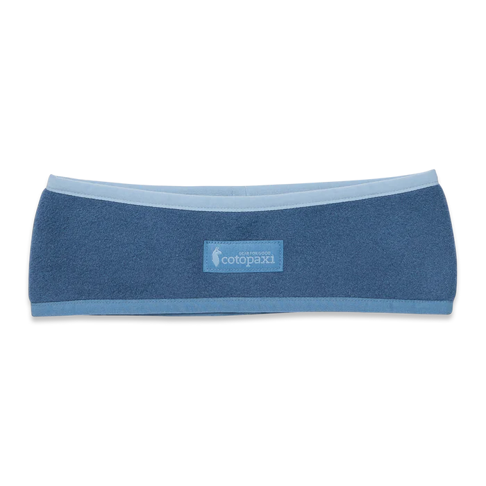 Cotopaxi Teca Fleece Headband — Moss, for everyday hikes and camp.