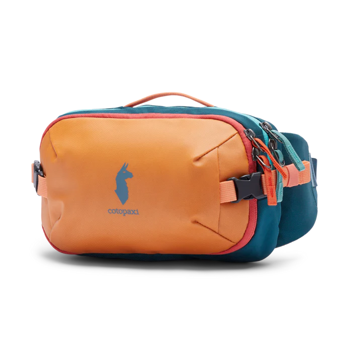 Cotopaxi Allpa X 3L Hip Pack — Black, for travel, hiking, and everyday use.