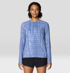 Mountain Hardwear Women's Crater Lake Long Sleeve Shirt — lightweight, for hiking, climbing, and camping