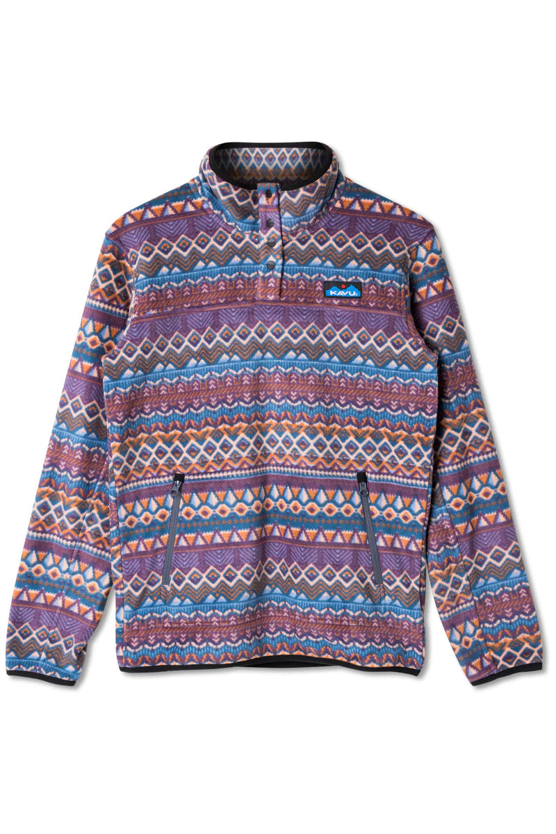 KAVU Cavanaugh Fleece — Cream, for hiking, camping, and everyday wear