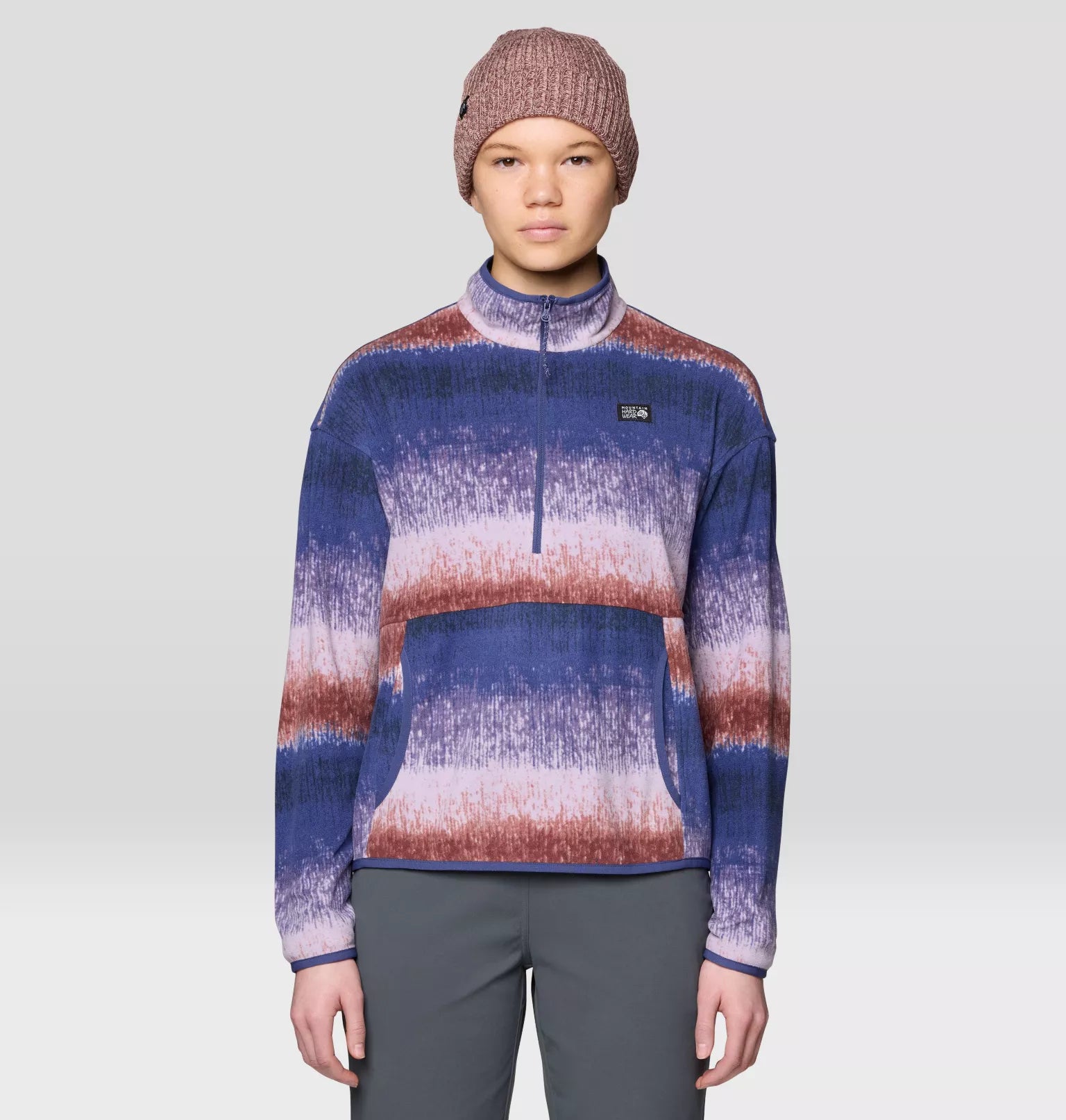 Mountain Hardwear Microchill Half Zip — Lightweight fleece, for hiking, camping, and everyday wear.
