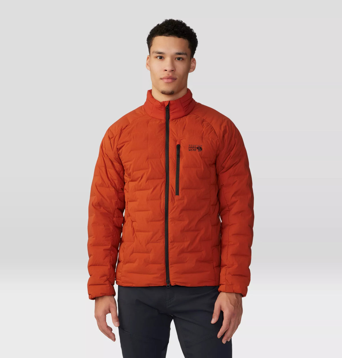 Mountain Hardwear Stretchdown Jacket — Black, for climb, hike, travel, camp