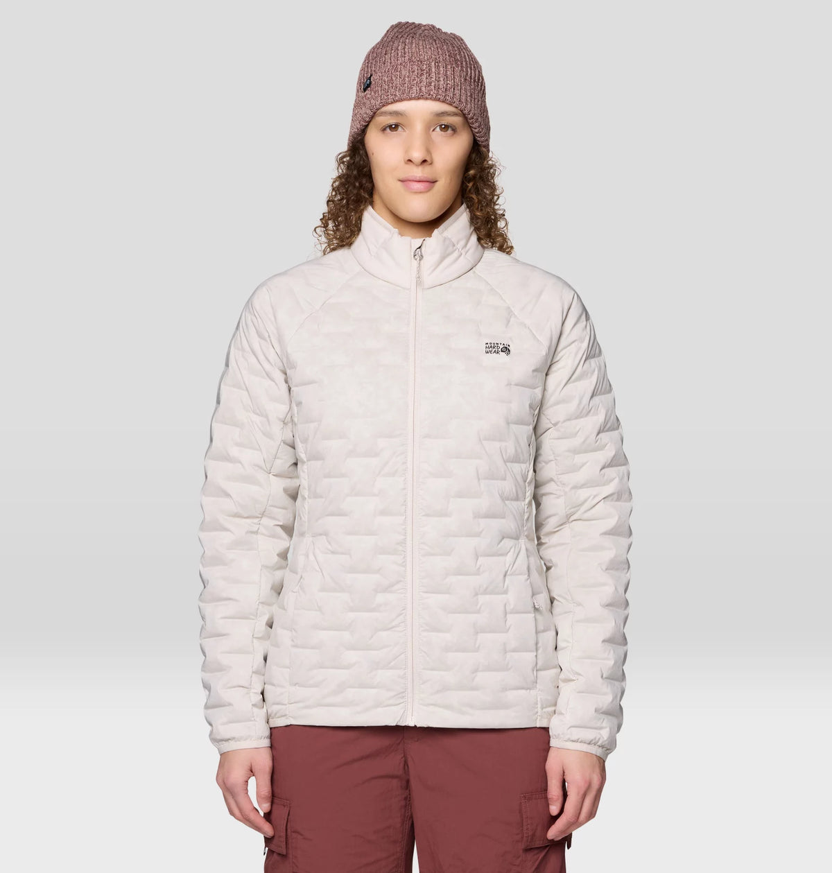 Moss Mountain Outfitters Mountain Hardwear Women's Stretchdown™ Light Jacket — black, for climbing, hiking, travel, and…