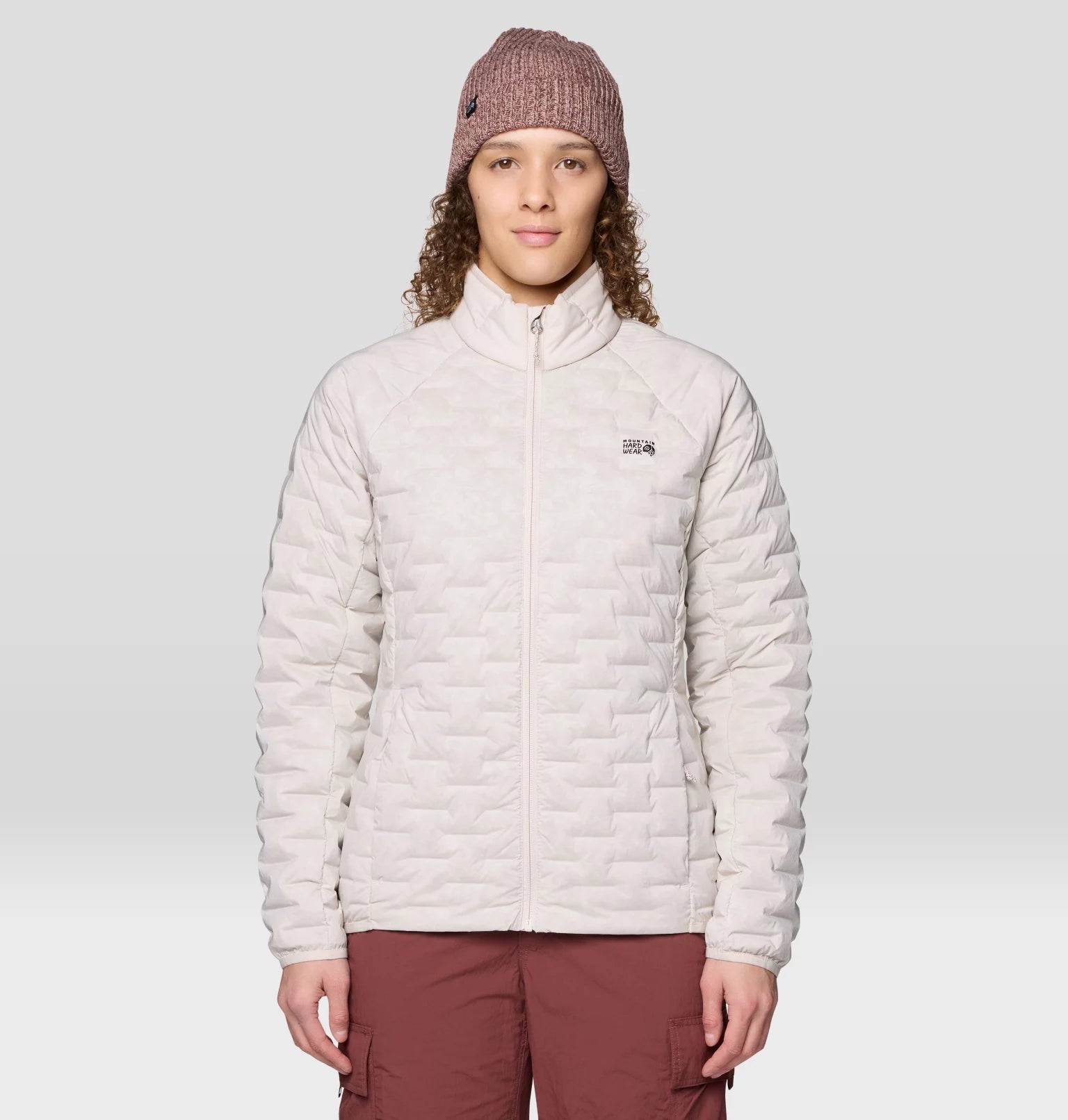 Moss Mountain Outfitters Mountain Hardwear Women's Stretchdown™ Light Jacket — black, for climbing, hiking, travel, and…