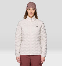 Moss Mountain Outfitters Mountain Hardwear Women's Stretchdown™ Light Jacket — black, for climbing, hiking, travel, and…