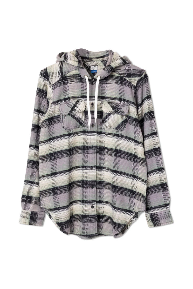 KAVU Jess — striped button-up shirt, for everyday travel