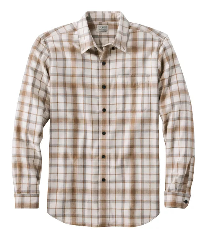 L.L. Bean - Men's Scotch Plaid Flannel Shirt, Traditional Fit