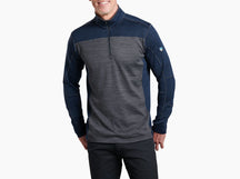 KUHL Ryzer 1/4 Zip — Heathered fabric, for hiking, travel, and everyday wear.