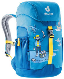 Deuter Schmusebär — blue bear backpack, for everyday use.