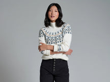 KUHL Alpina Sweater — Heather grey, for everyday travel.