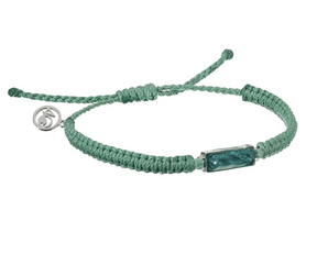 4Ocean Ghost Net Bracelet — blue and green, for everyday wear