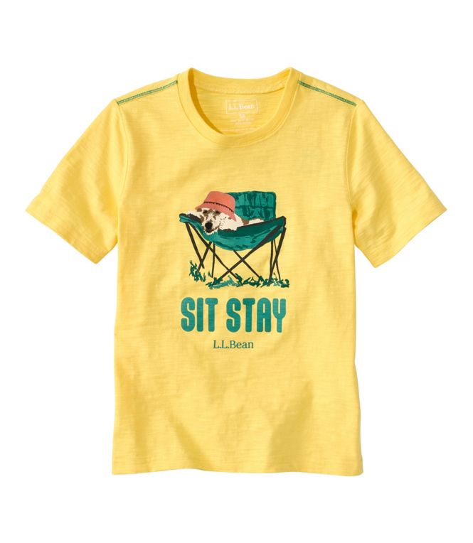 L.L. Bean - Kids' Graphic Tee, Glow-in-the-Dark