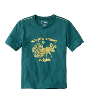 L.L. Bean - Kids' Graphic Tee, Glow-in-the-Dark