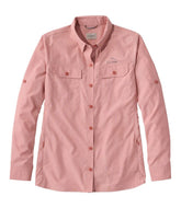 L.L. Bean Women's No Fly Zone Shirt — long-sleeve, for hiking, camping, and fishing