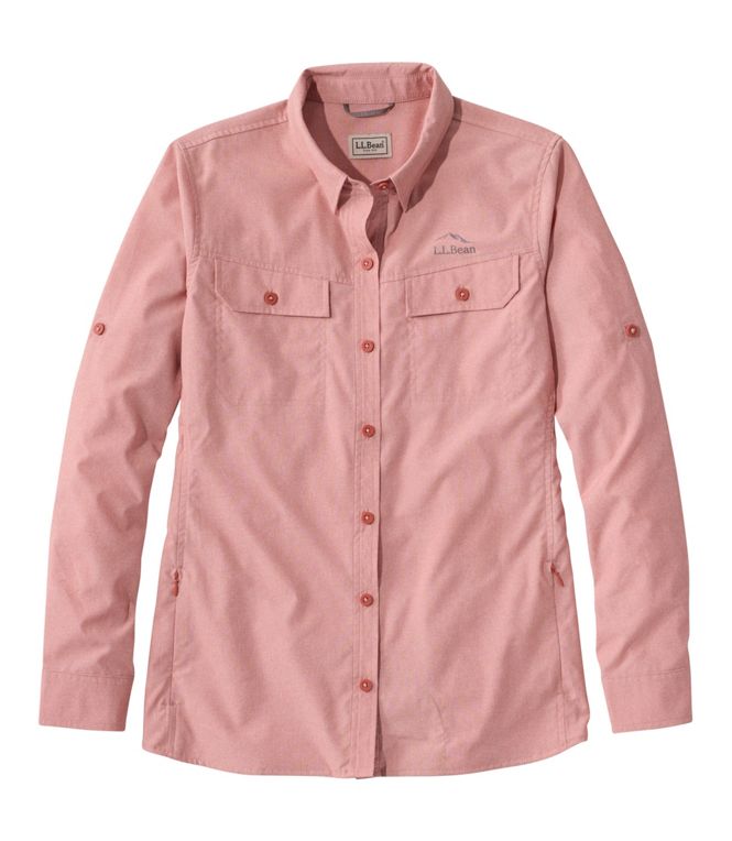 L.L. Bean Women's No Fly Zone Shirt — long-sleeve, for hiking, camping, and fishing
