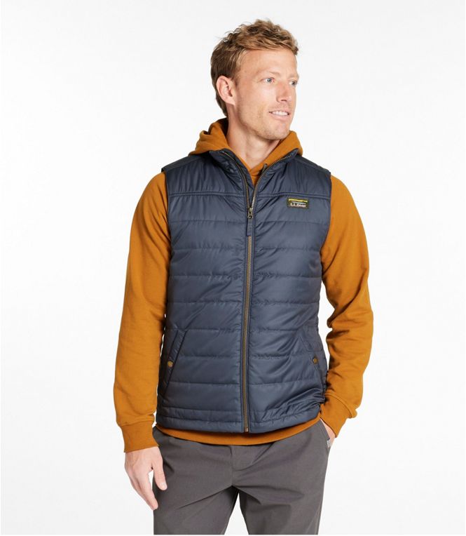 L.L Bean Mountain Classic Puffer Vest — Moss, for everyday wear, hiking, or travel
