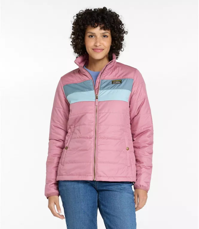 L.L. Bean - Women's Mountain Classic Puffer Jacket, Colorblock