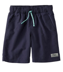 L.L. Bean Kids' Stowaway Shorts — Lightweight nylon, for hike, camp, water, everyday