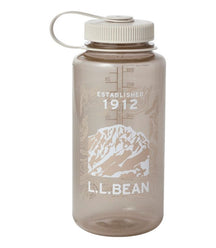 L.L. Bean Nalgene Sustain Wide Mouth Water Bottle — L.L.Bean print, for hiking and everyday use.