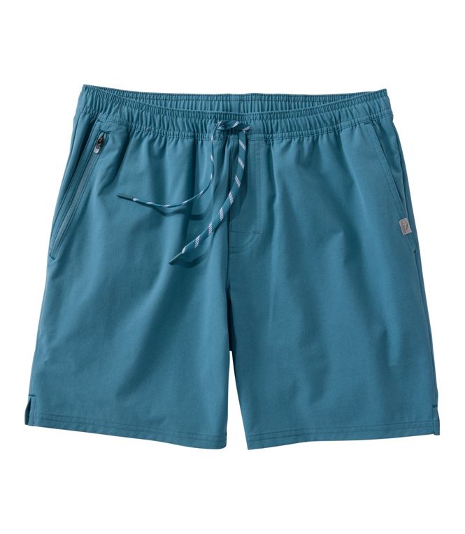 L.L. Bean Men's Multisport Shorts — Gray, for hiking, travel, and water activities