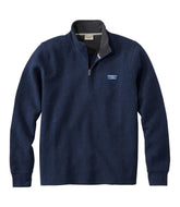 L.L.Bean - Lakewashed Double-Knit Quarter-Zip Long Sleeve Men's Regular