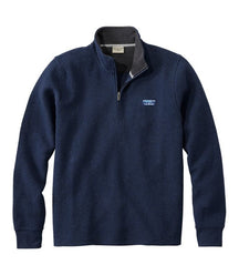 L.L.Bean - Lakewashed Double-Knit Quarter-Zip Long Sleeve Men's Regular