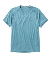 L.L. Bean Men's Bean's Access Trail Tee — green, for hiking and everyday wear