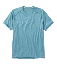 L.L. Bean Men's Bean's Access Trail Tee — green, for hiking and everyday wear