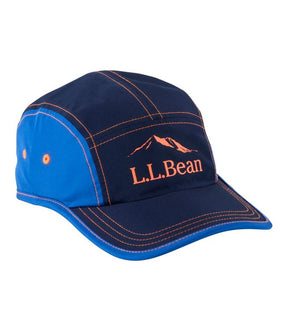 LL Bean Kids Mountain Classic Five Panel Hat — green, for everyday wear and hiking