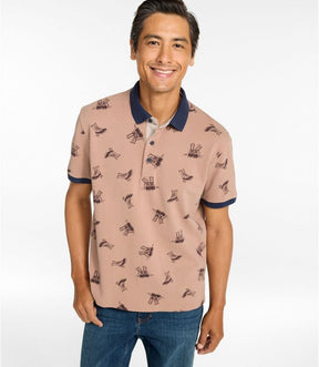 L.L. Bean - Men's Casco Bay Rugged Polo, Short-Sleeve