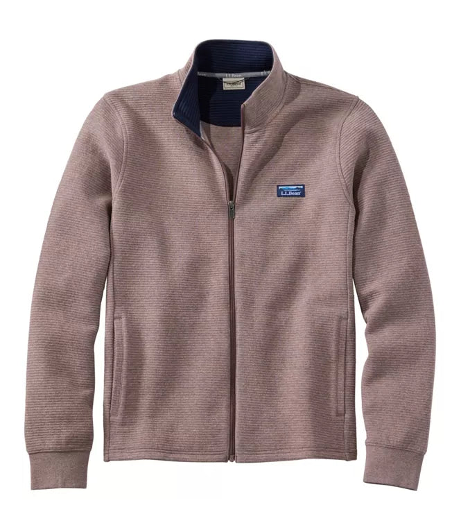 L.L.Bean - Lakewashed Double-Knit Quarter-Zip Long Sleeve Men's Regular