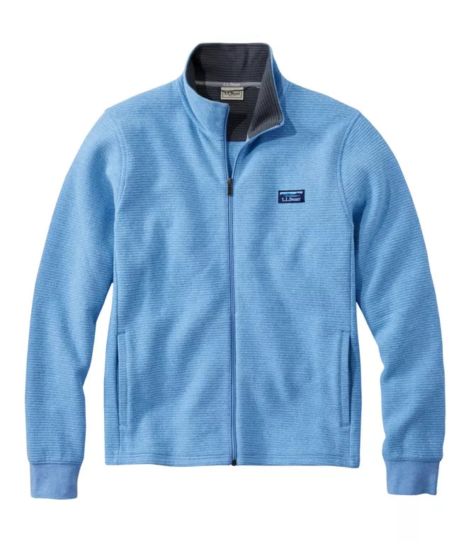L.L.Bean - Lakewashed Double-Knit Quarter-Zip Long Sleeve Men's Regular
