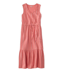 L.L. Bean Cloud Gauze Midi Dress — Stripe, for everyday travel.