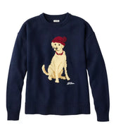 L.L. Bean - Women's The Original Double L® Sweater, Novelty Crewneck