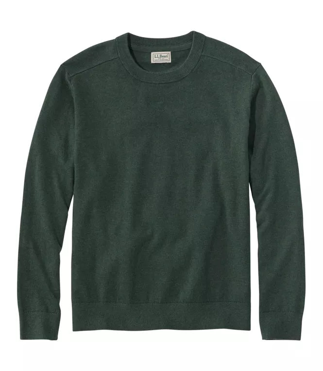L.L. Bean - Men's All Seasons Cotton Blend Sweater, Crewneck