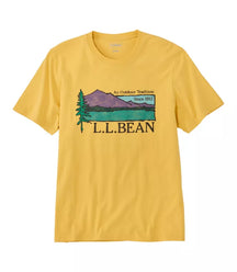 L.L. Bean - Men's Mountain Classic Tee, Short-Sleeve
