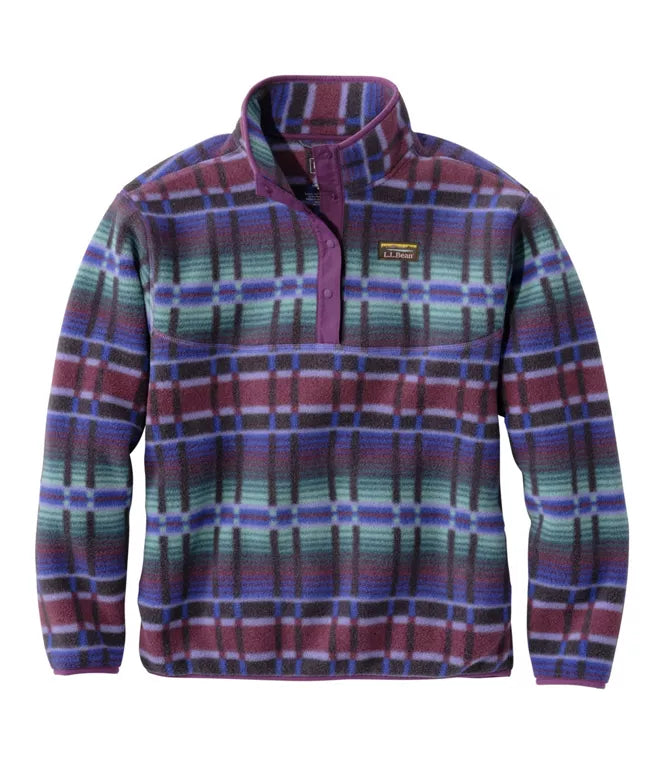 L.L. Bean - Women's Mountain Classic Fleece Pullover, Print