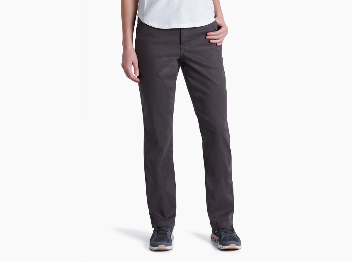 KÜHL Womens Kultivator Straight Pants — Khaki, for everyday wear.