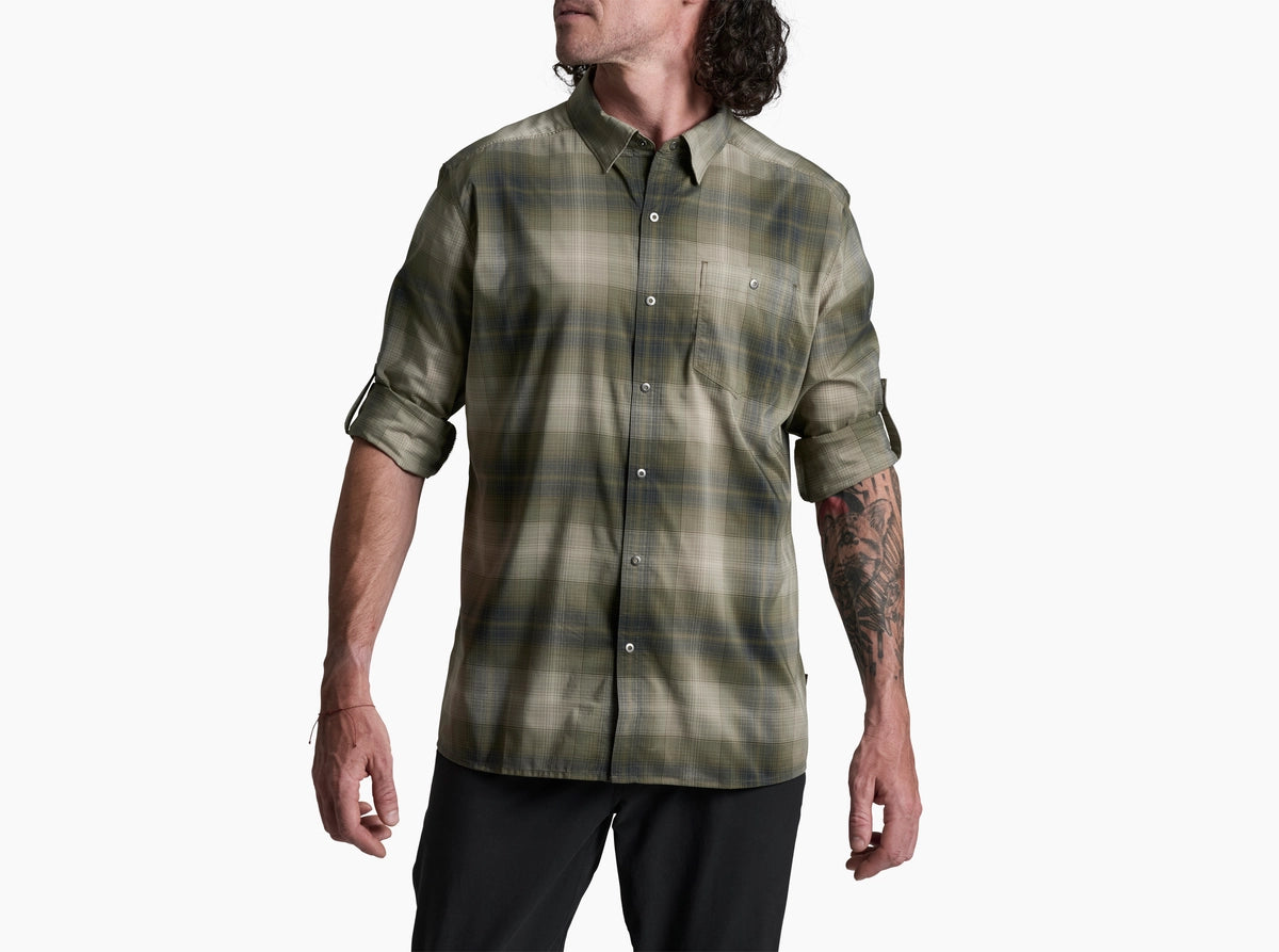 KÜHL RESPONSE LS — long sleeve button-up, for hiking, everyday wear, and travel