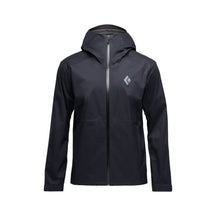 Black Diamond Fineline Stretch Shell — black, for hiking, climbing, or everyday wear.