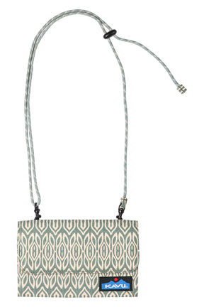 KAVU Islamorada Cross Body Wallet — geometric pattern, for everyday travel.