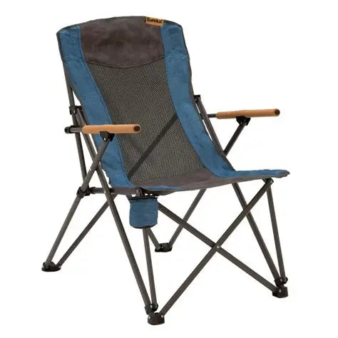 Moss Mountain Outfitters Eurika Camp Chair — green, for camp and everyday use.