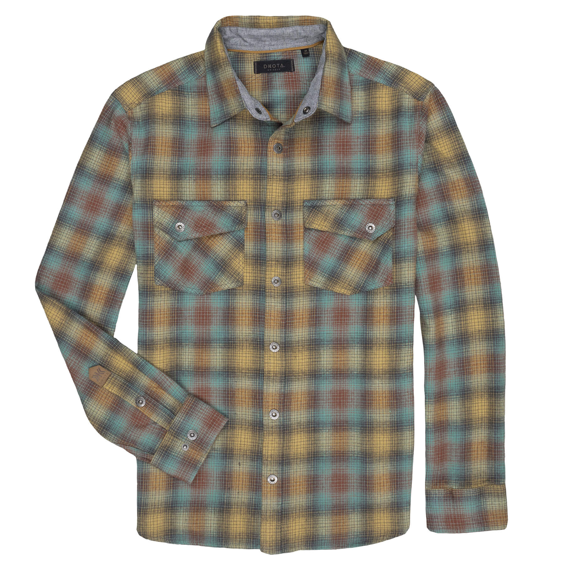 Dakota Grizzly Riley Shirt — Plaid, for everyday wear
