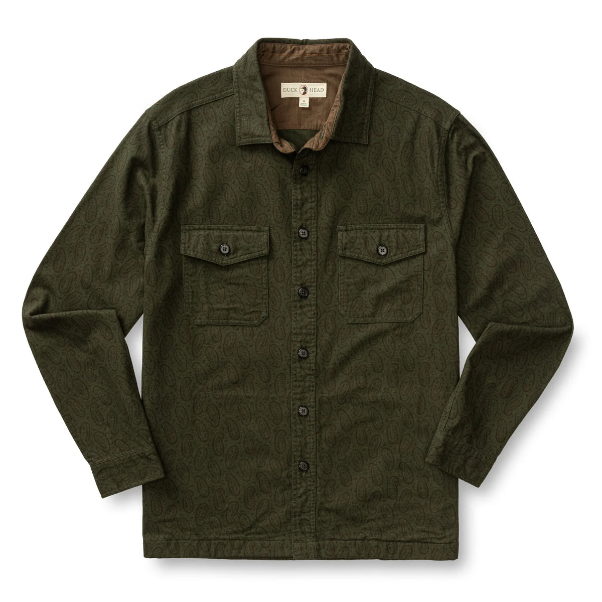 Moss Mountain Outfitters Slater Moleskin Overshirt — Tan, for everyday wear and travel