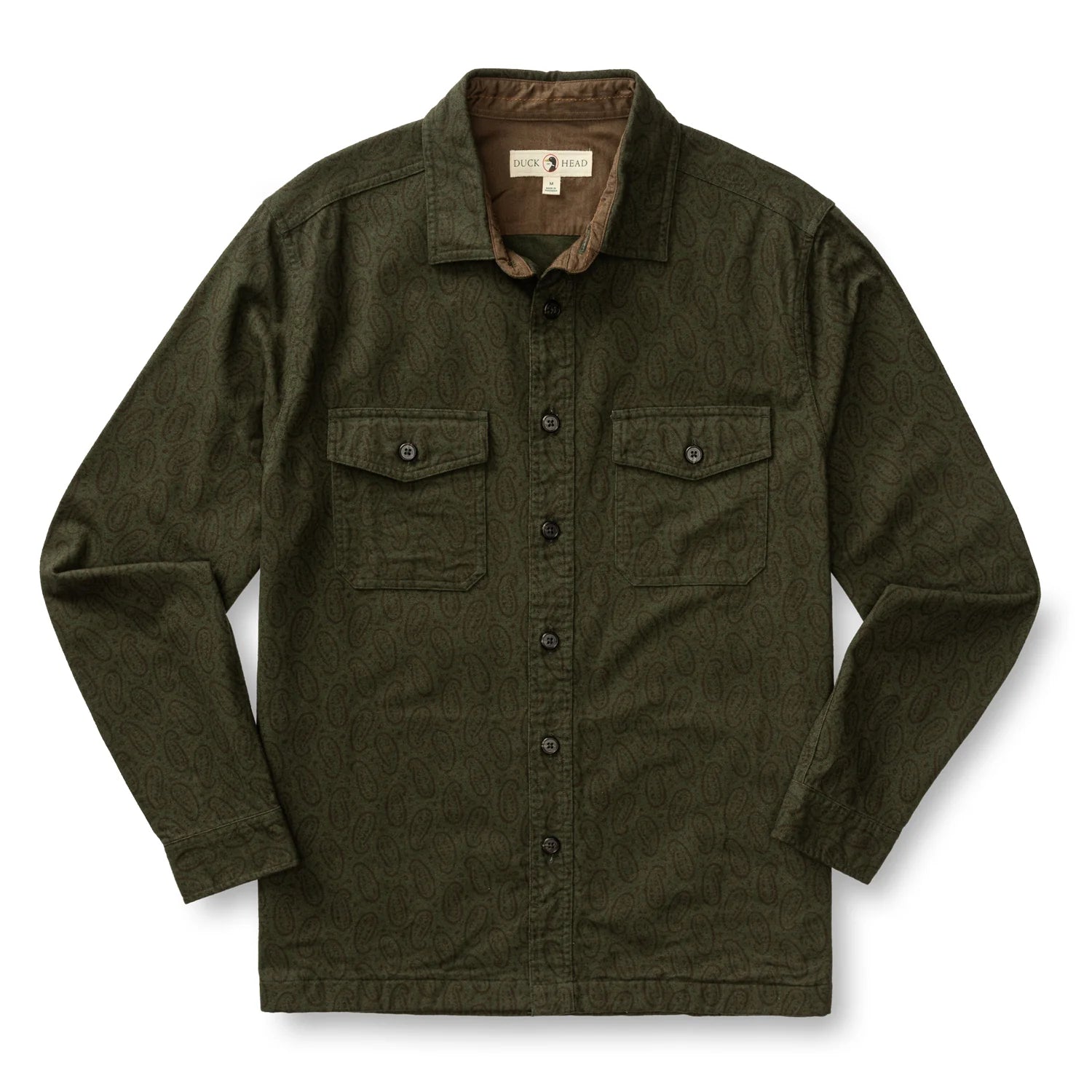 Moss Mountain Outfitters Slater Moleskin Overshirt — Tan, for everyday wear and travel