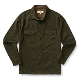 Moss Mountain Outfitters Slater Moleskin Overshirt — Tan, for everyday wear and travel